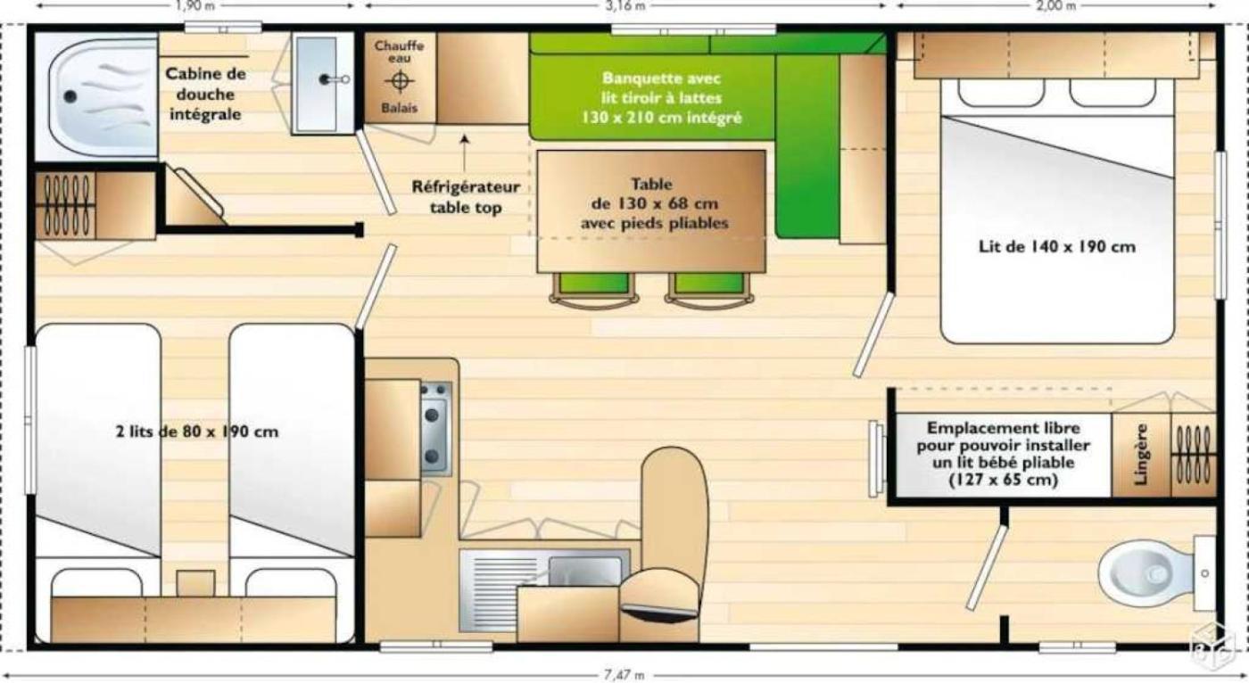 Camping 3 Etoiles - Piscine - Ccbb0Gd Bizanet Eksteriør bilde